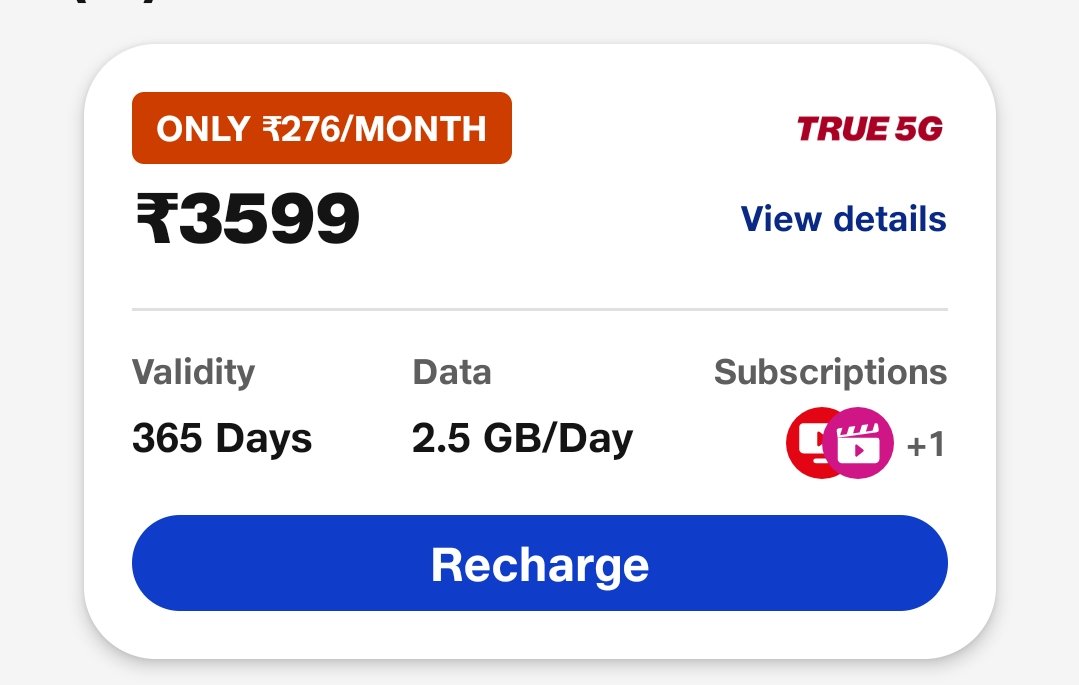 Jio best recharge plans